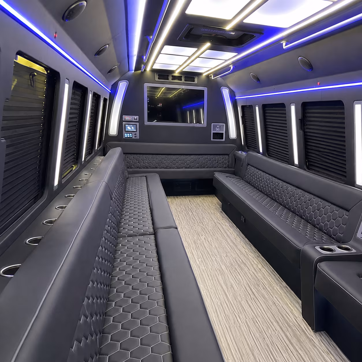 concert bus rentals for groups arriving from outside mountain view