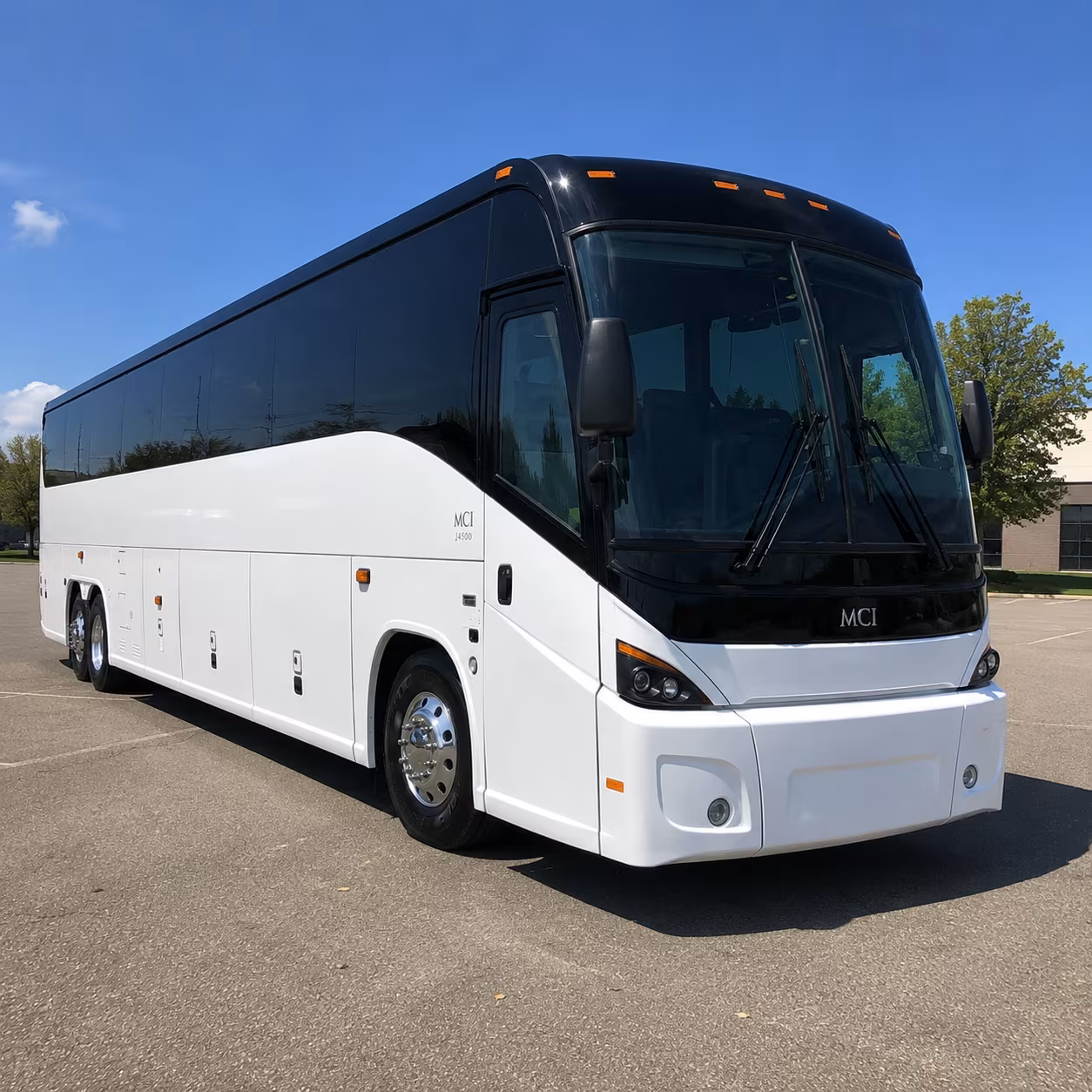 mountain view 45 passenger charter bus