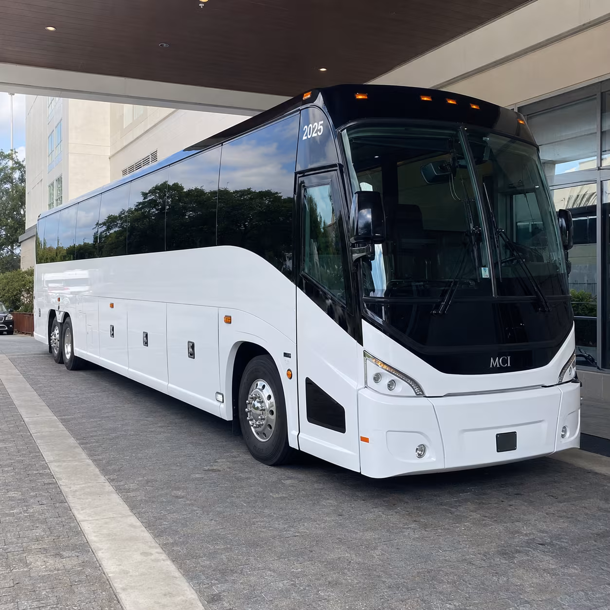 mountain view 54 passenger charter bus