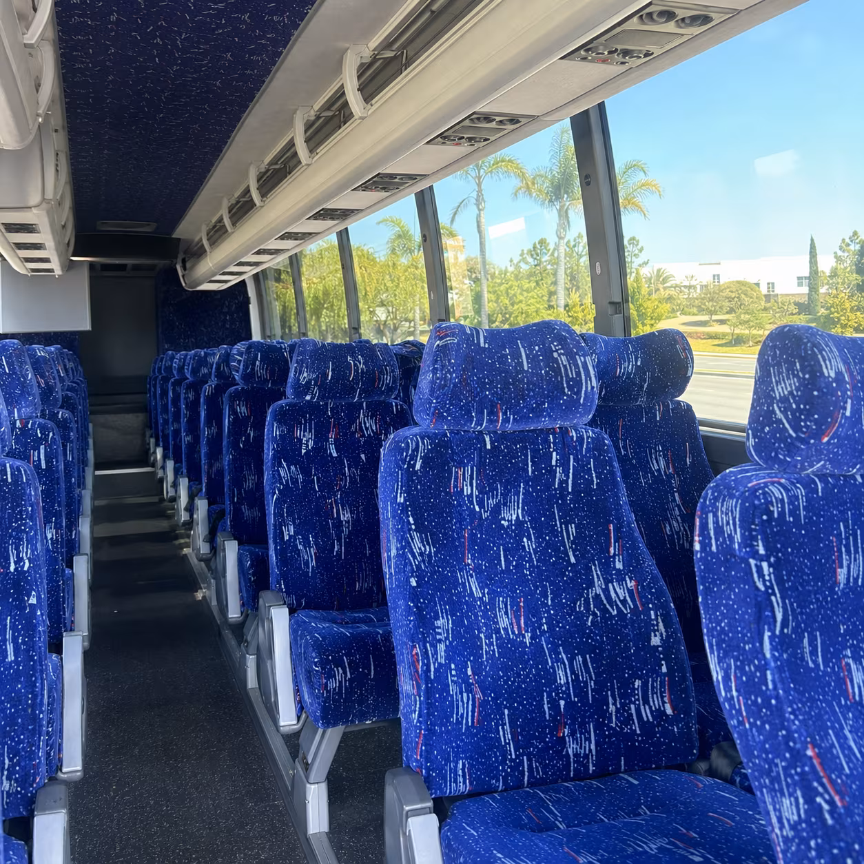 mountain view concert charter bus rental