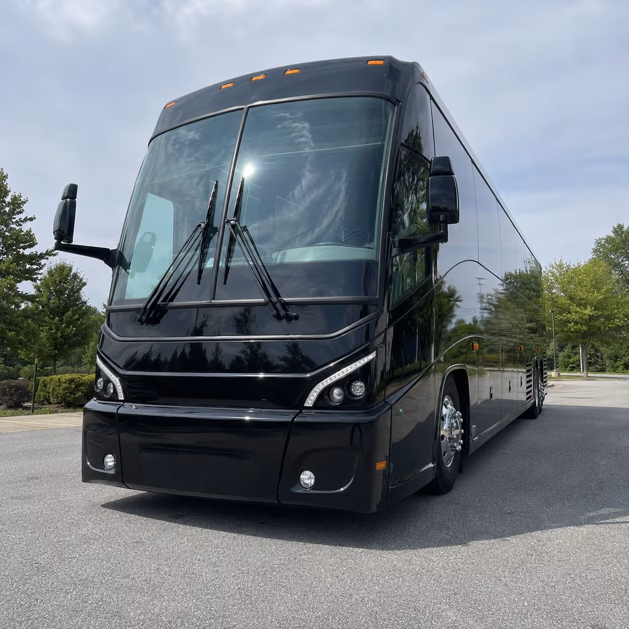 mountain view government military charter bus rental