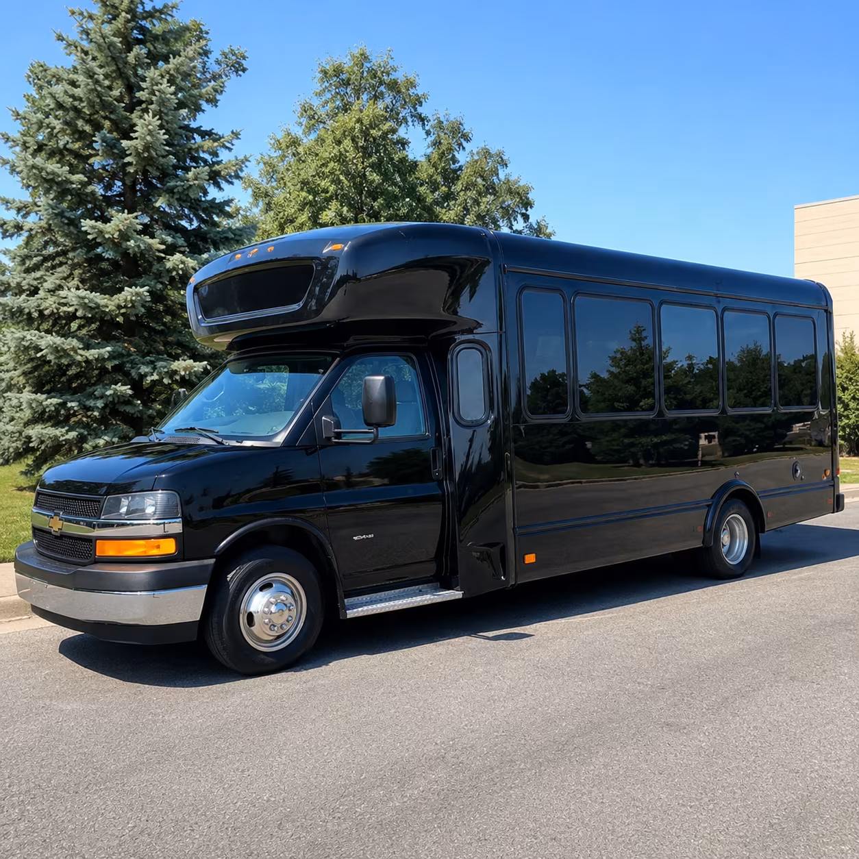 mountain view holiday party bus rental