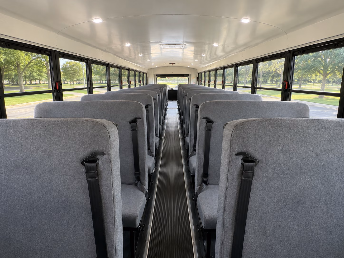 mountain view school bus interior