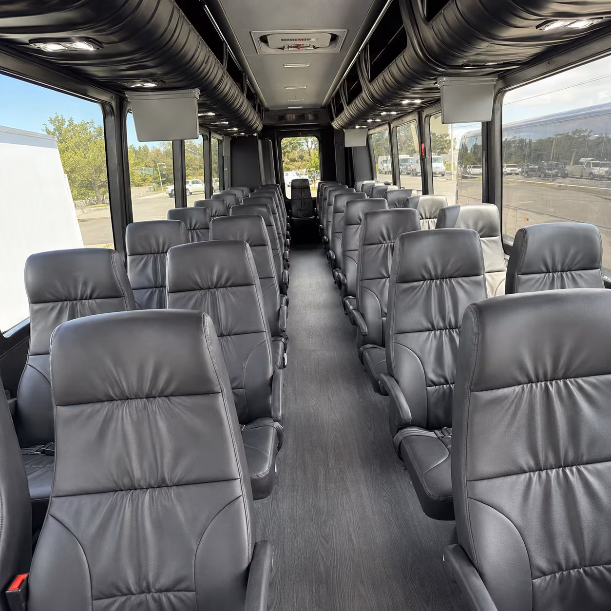 mountain view sporting event transportation onboard seating