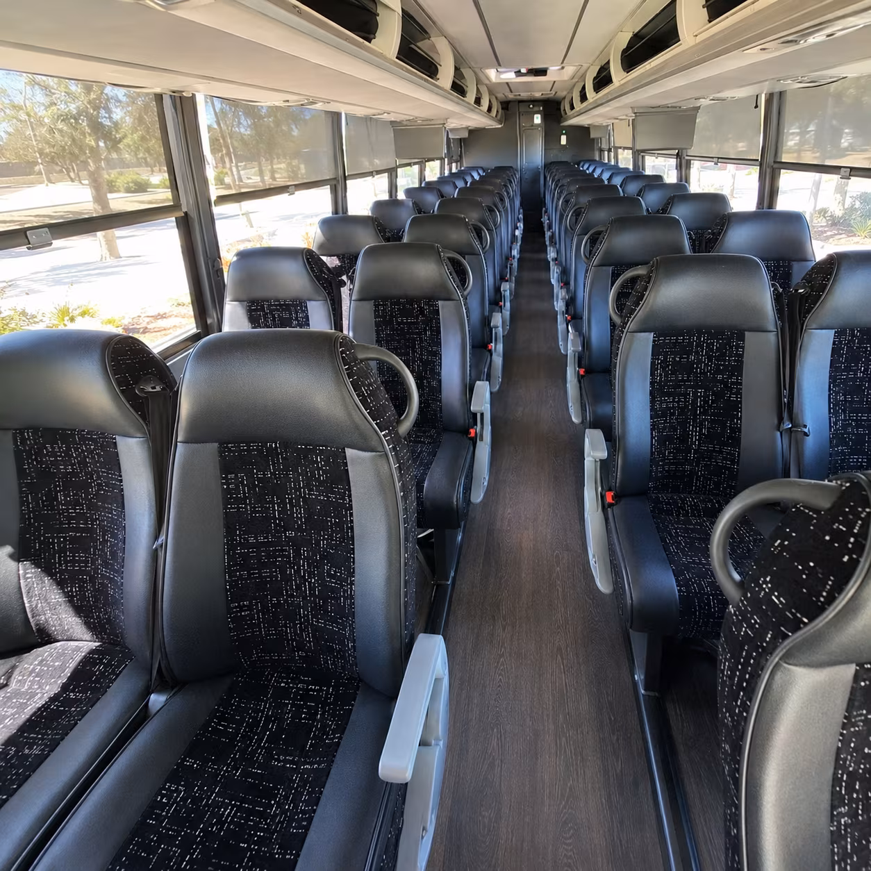 mountain view wedding charter bus rental