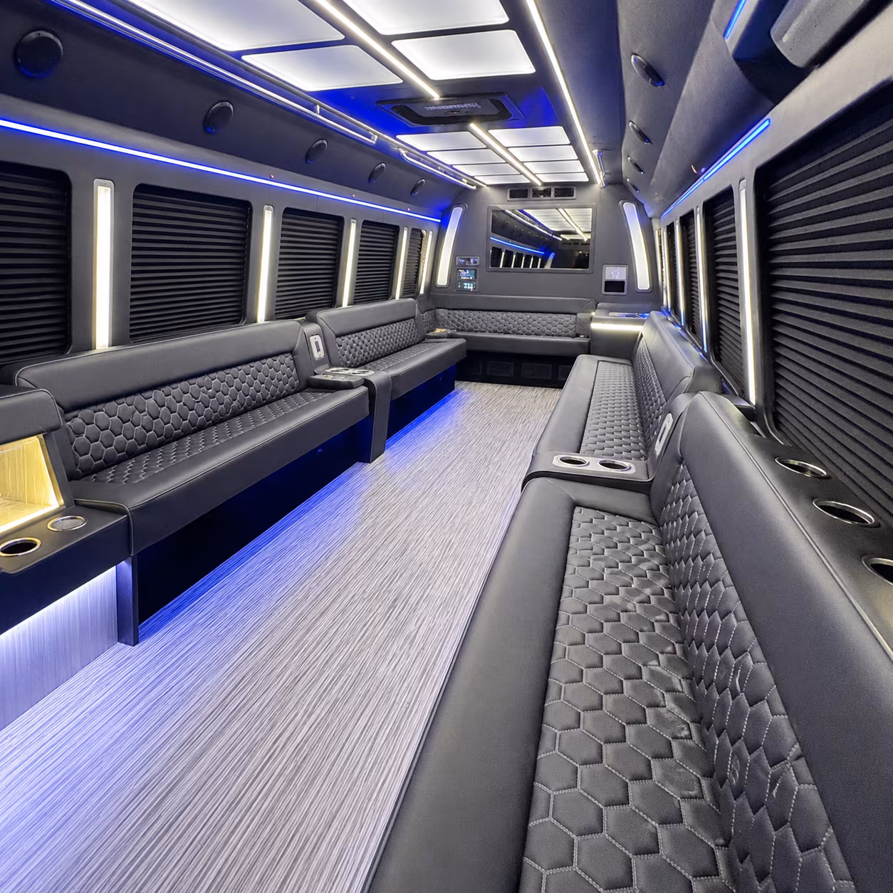 party bus interior
