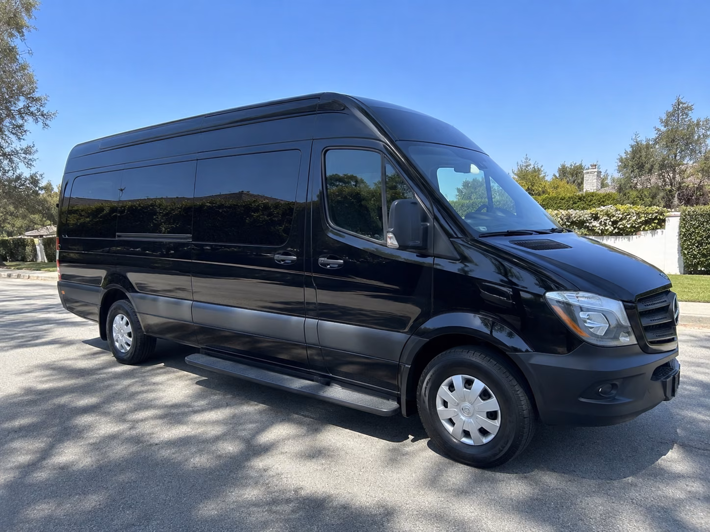 sprinter van with driver